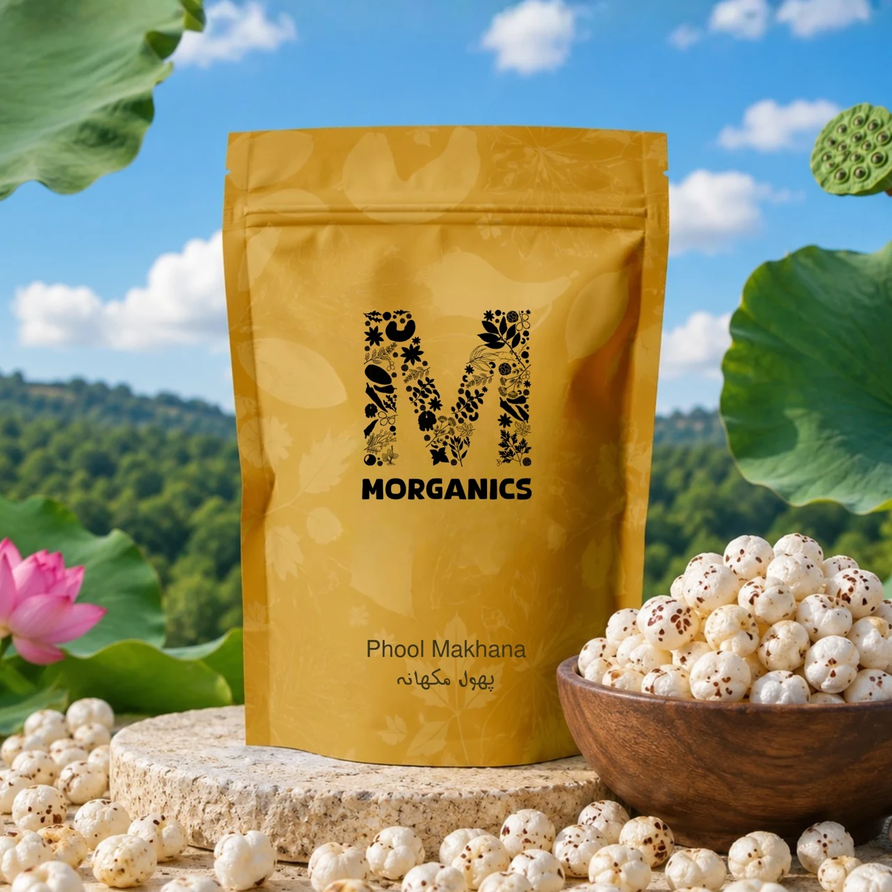 Morganics — product packaging and ingredient-led presentation 19