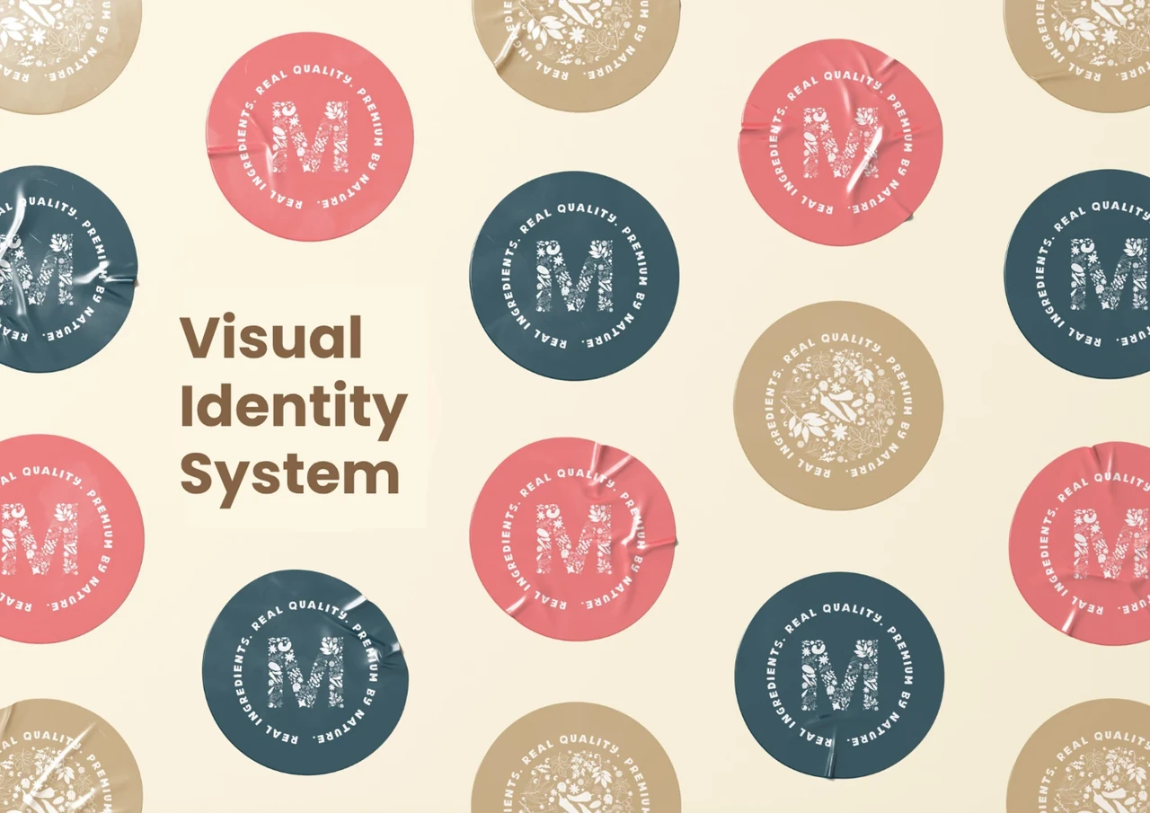 Morganics — Visual identity system