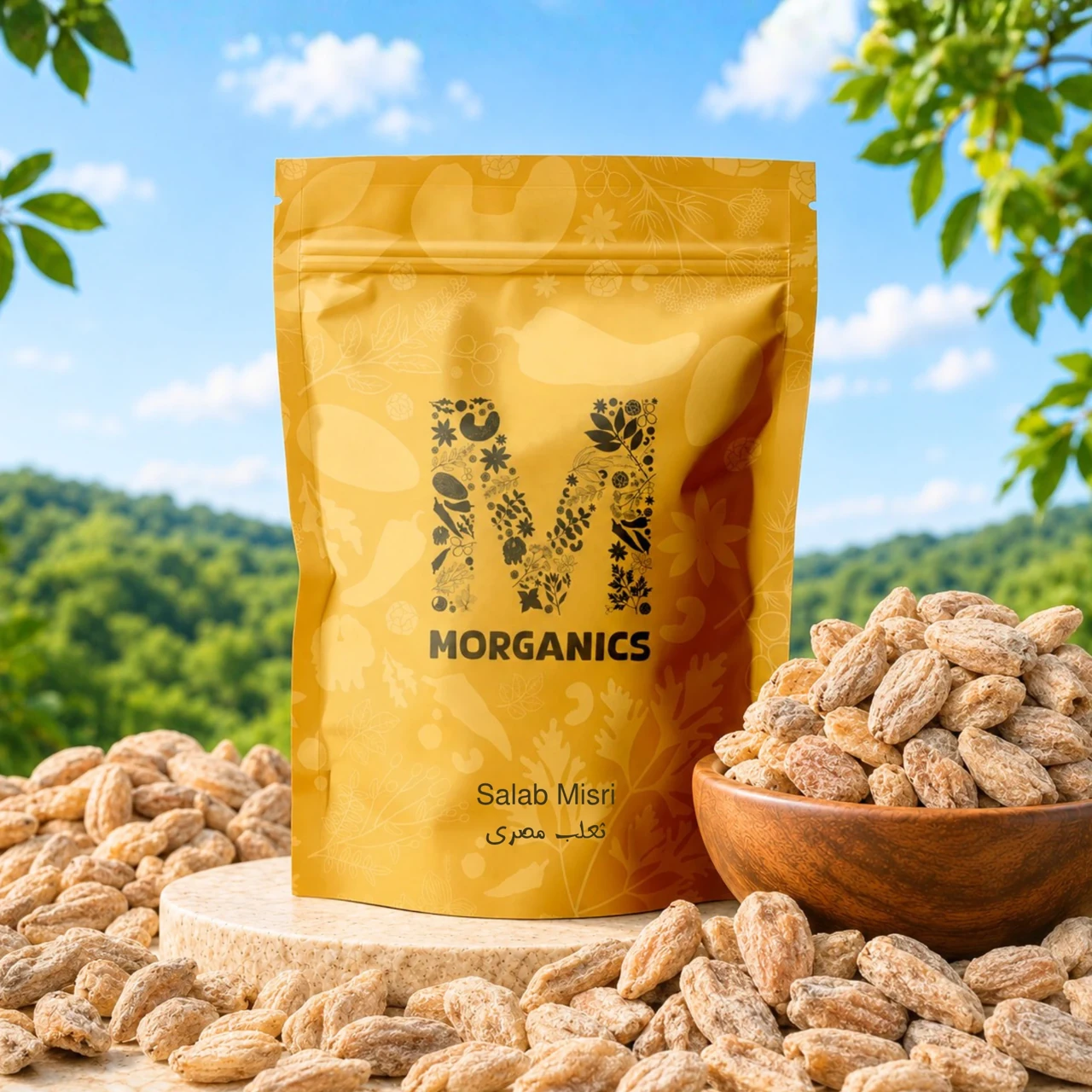 Morganics — product packaging and ingredient-led presentation 33