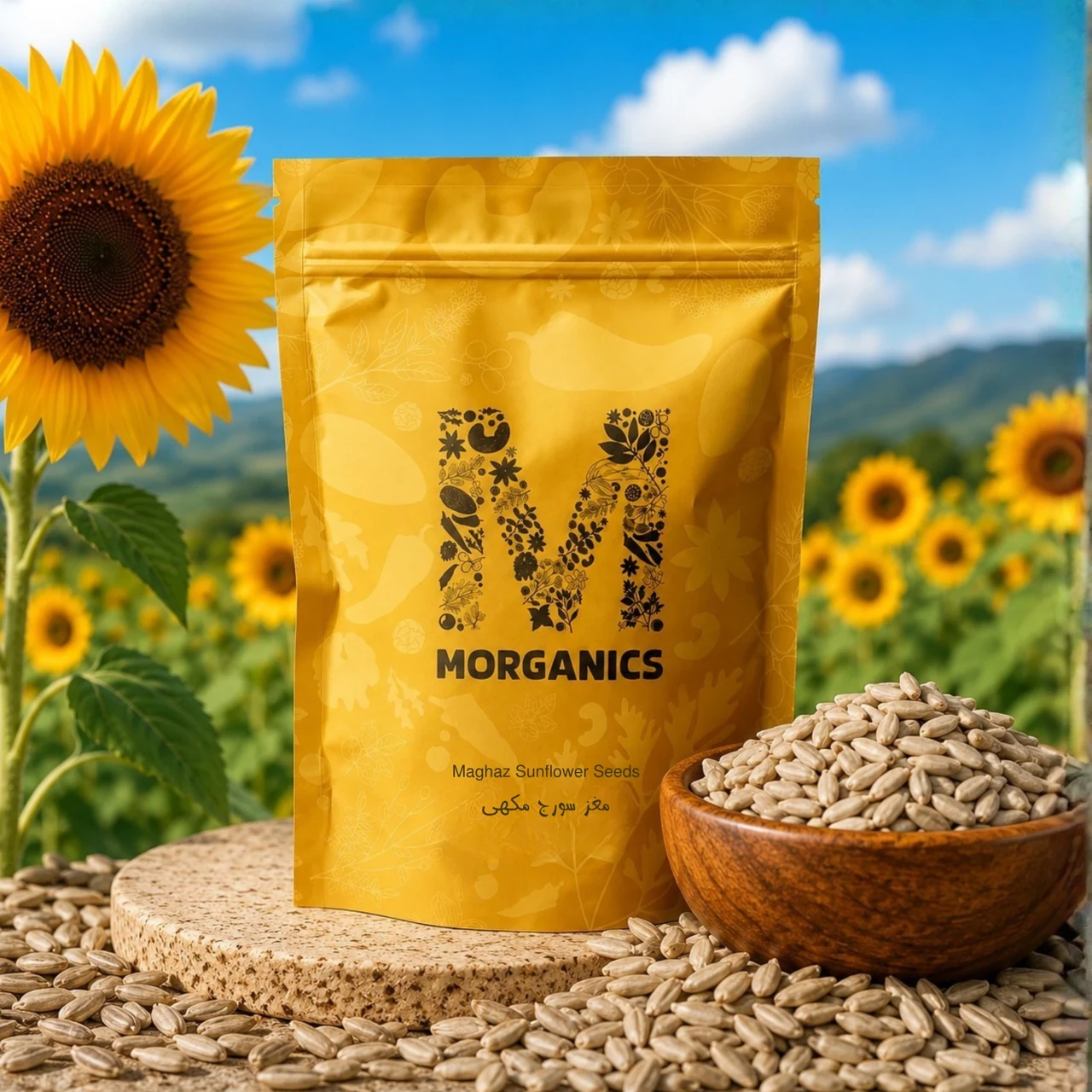 Morganics — product packaging and ingredient-led presentation 5