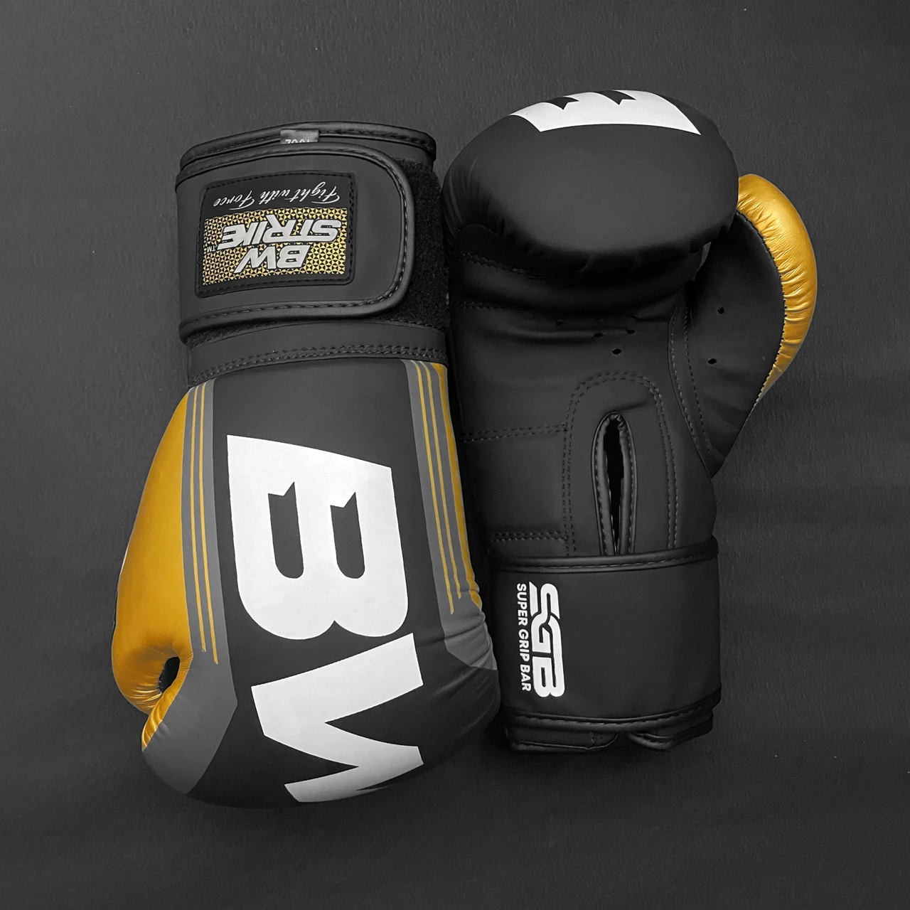 BW Strike product photography — Yellow gloves showing palm and cuff
