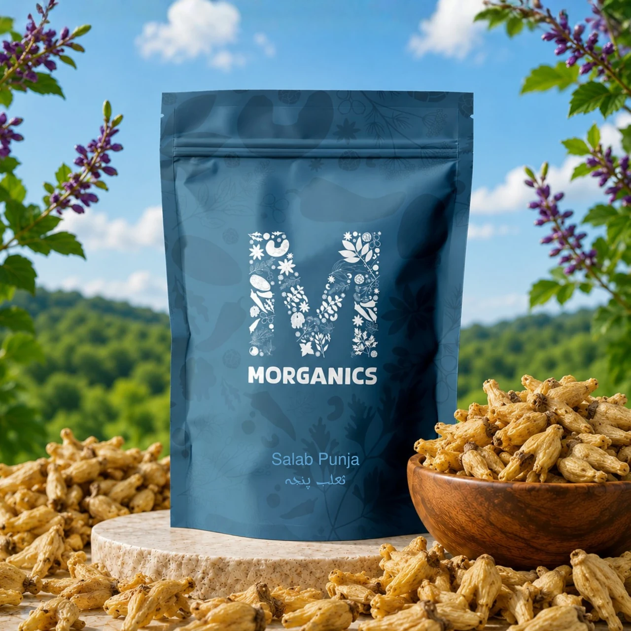 Morganics — product packaging and ingredient-led presentation 35