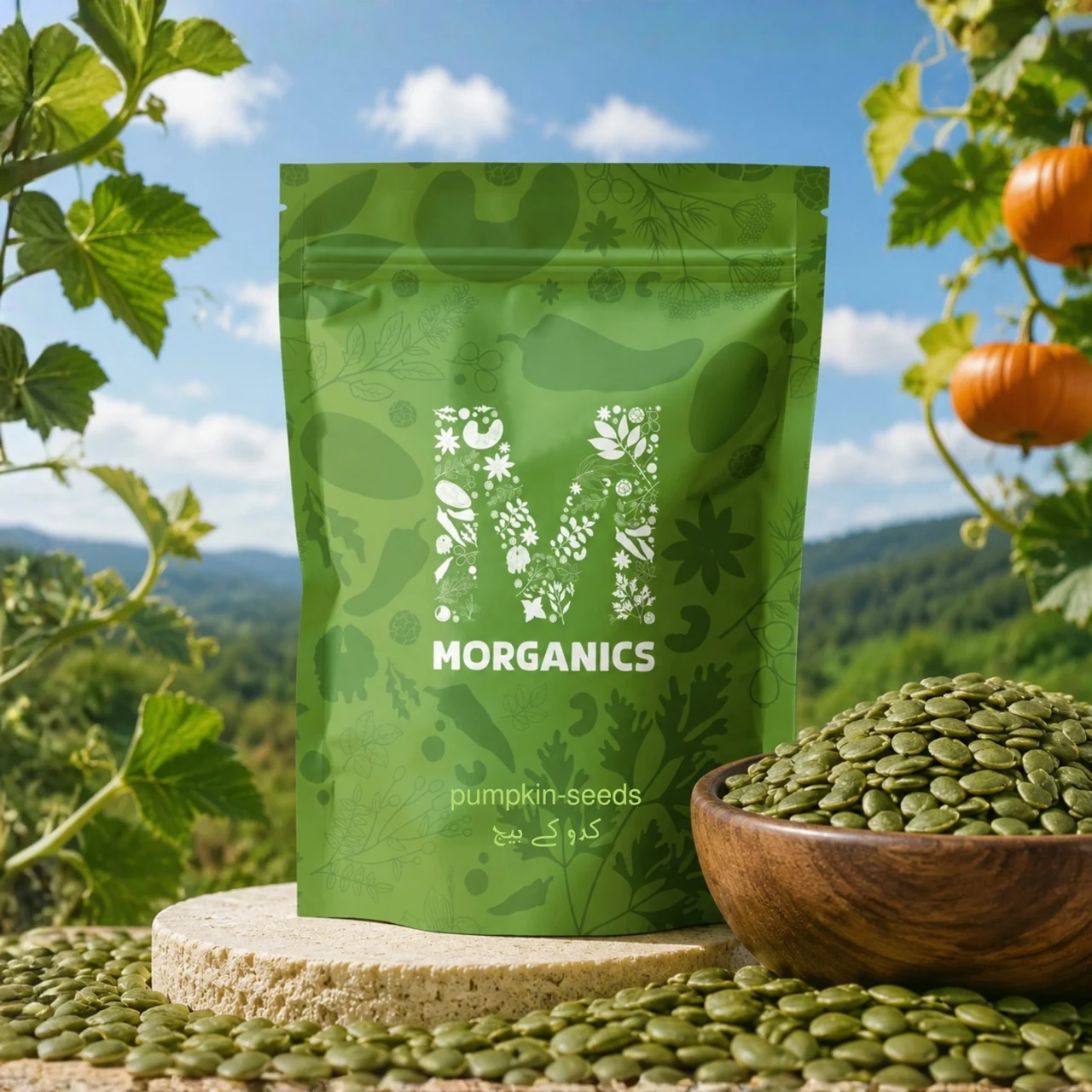 Morganics — product packaging and ingredient-led presentation 25