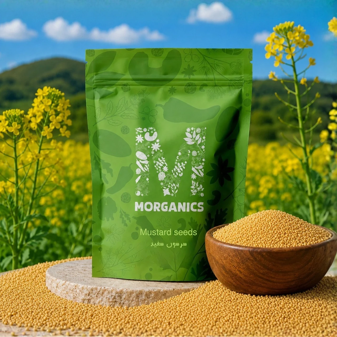 Morganics — product packaging and ingredient-led presentation 17