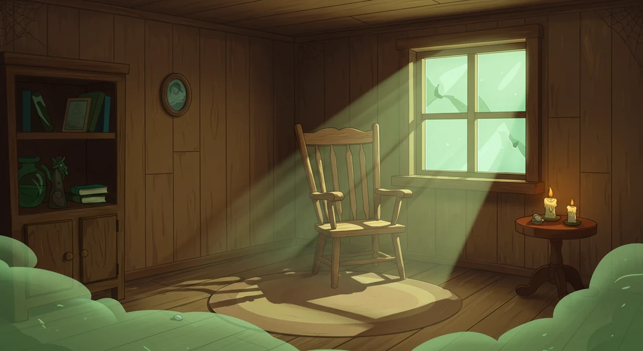 Illustrated narrative frame for Hadi Hassan’s AI animation project, visual 31