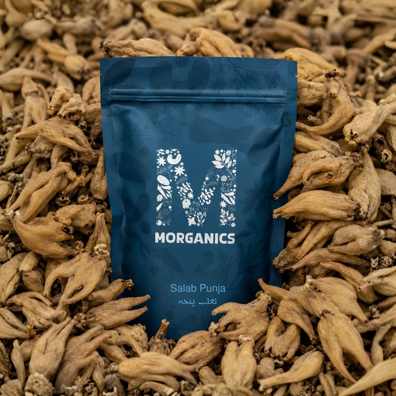 Morganics — product packaging and ingredient-led presentation 34
