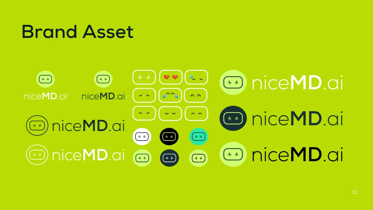 NiceMD.ai — brand asset collection
