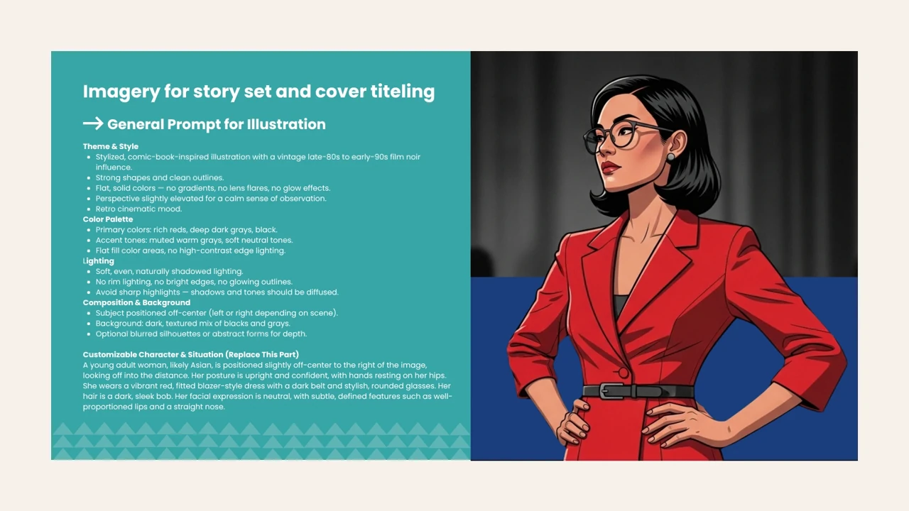 Mackenzie Cramblit — Illustration style and visual storytelling guidance