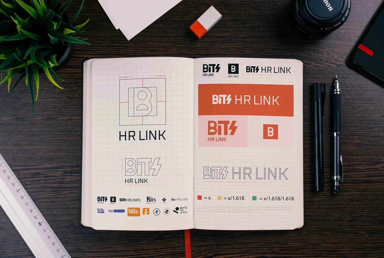Bits HR Link — Brand identity