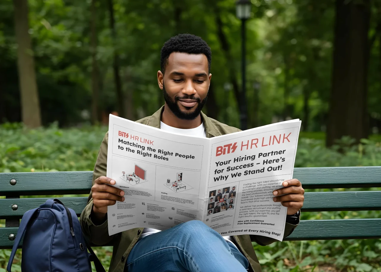 Bits HR Link — printed newspaper application