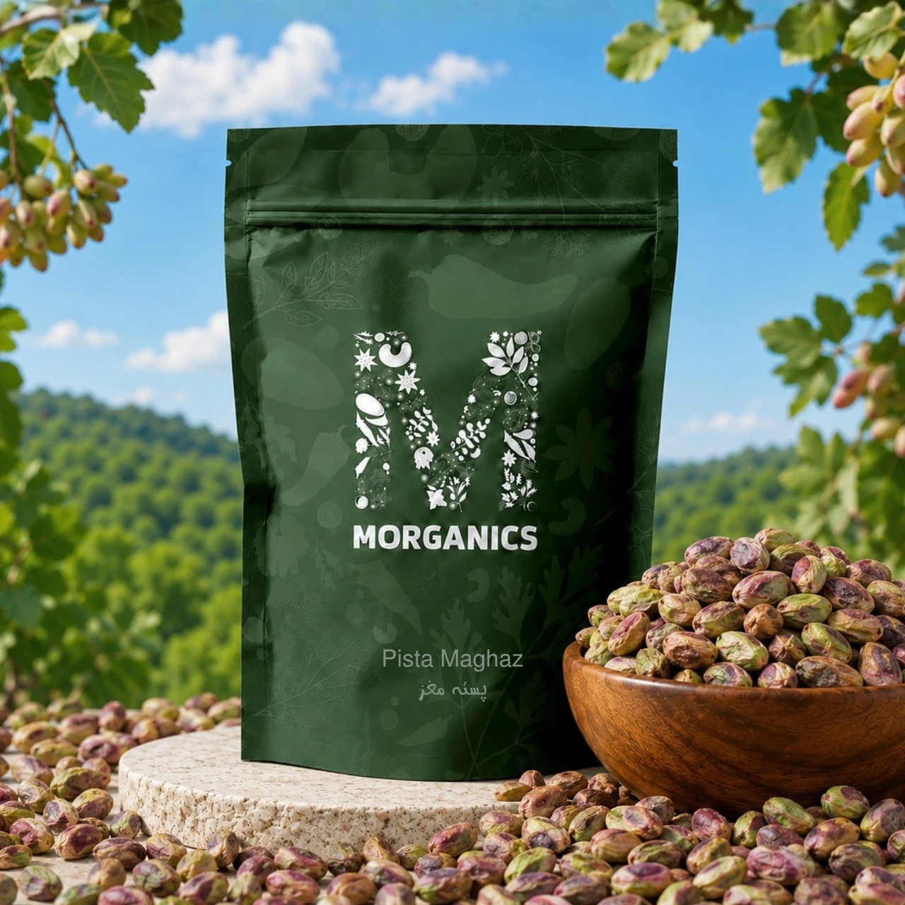 Morganics — product packaging and ingredient-led presentation 21