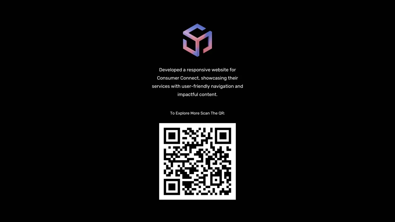 Consumer Connect project introduction — UI/UX portfolio by Hadi Hassan