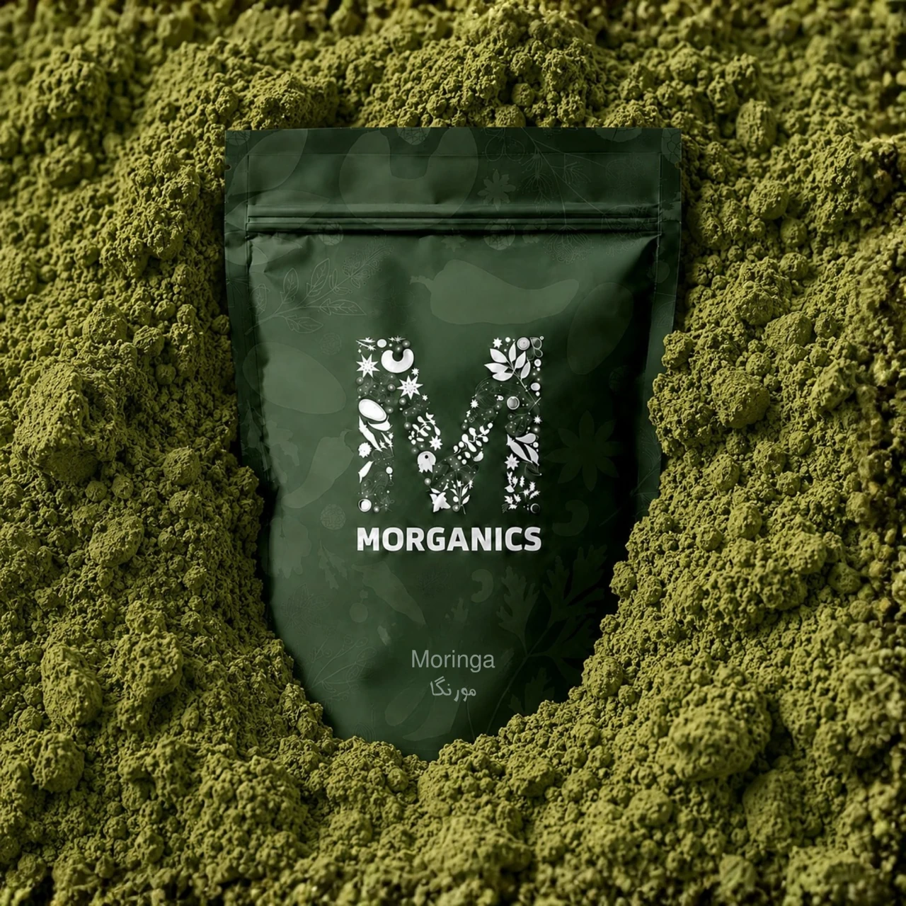 Morganics — product packaging and ingredient-led presentation 10