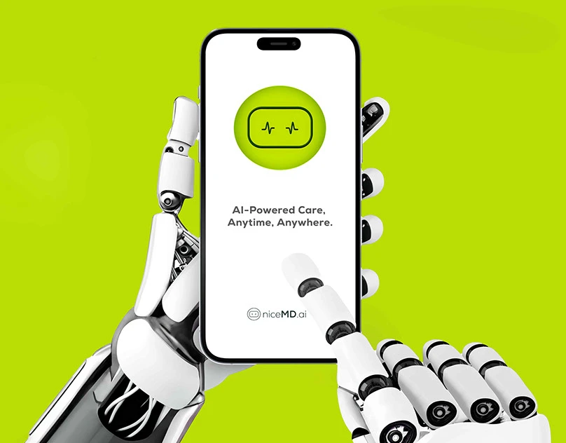 NiceMD.ai — Healthcare brand identity